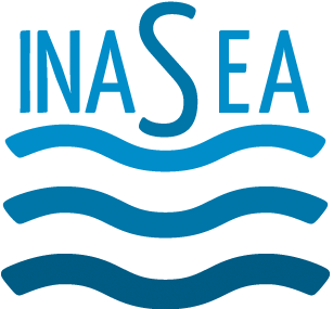 logo in inasea in blau